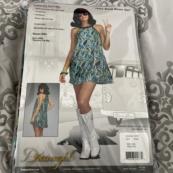 ⭐️ 3 for $32/ Mod Print Halloween Costume, Small, NWT - Picture 2 of 4